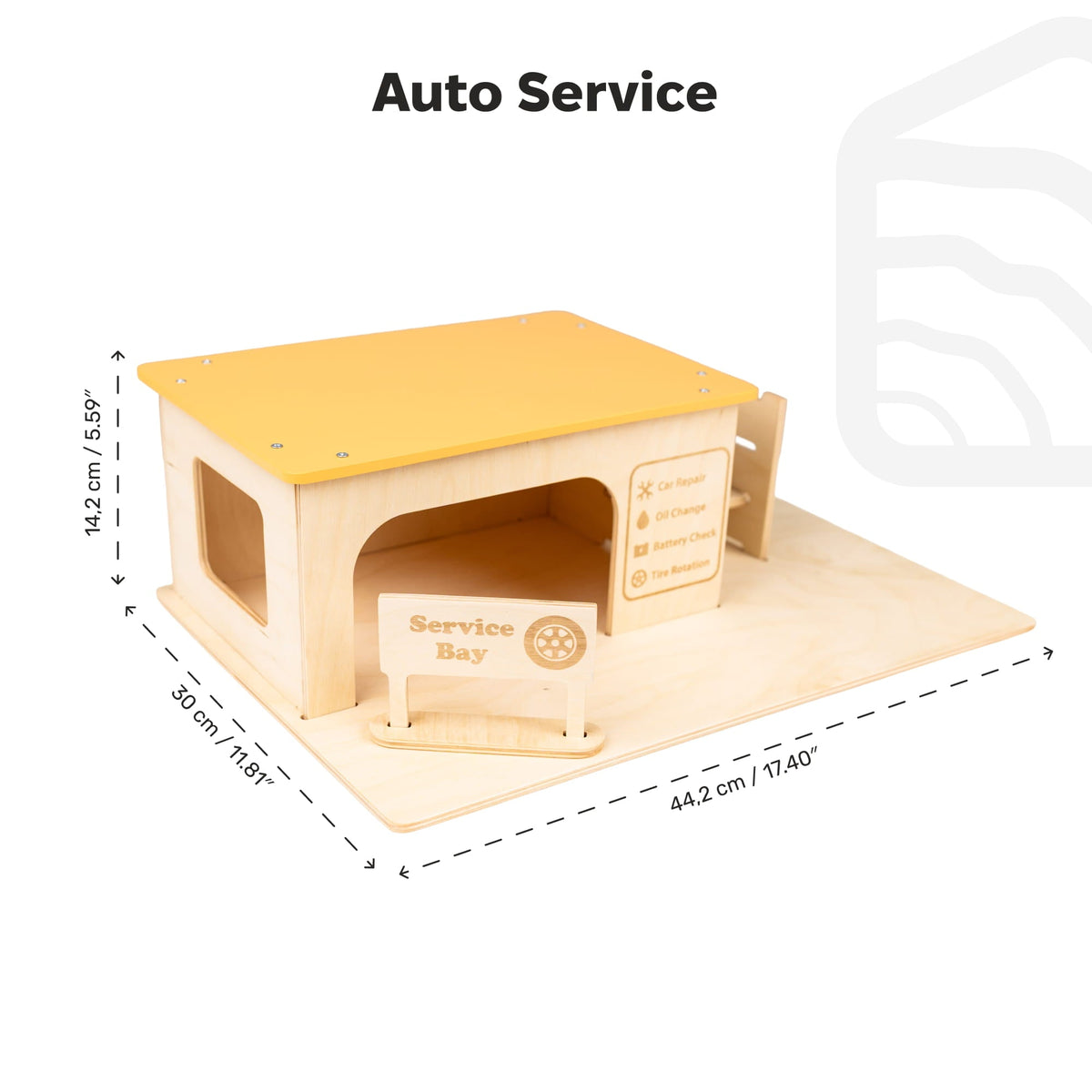 auto repair shop dimensions