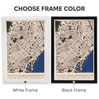 3D City Map Barcelona