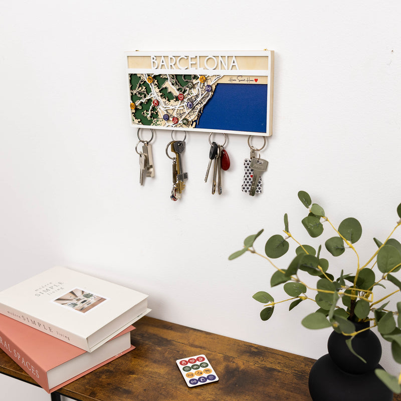 Wooden Key Holder