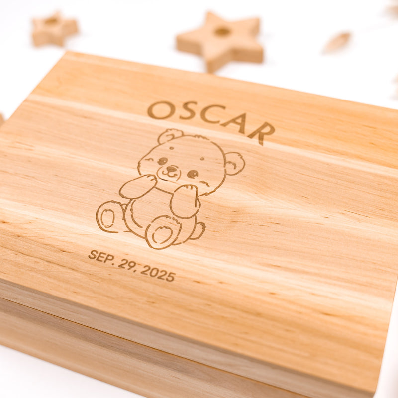 Kids Memory Box - Teddy Bear