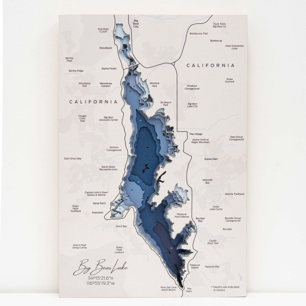 big bear lake wall art