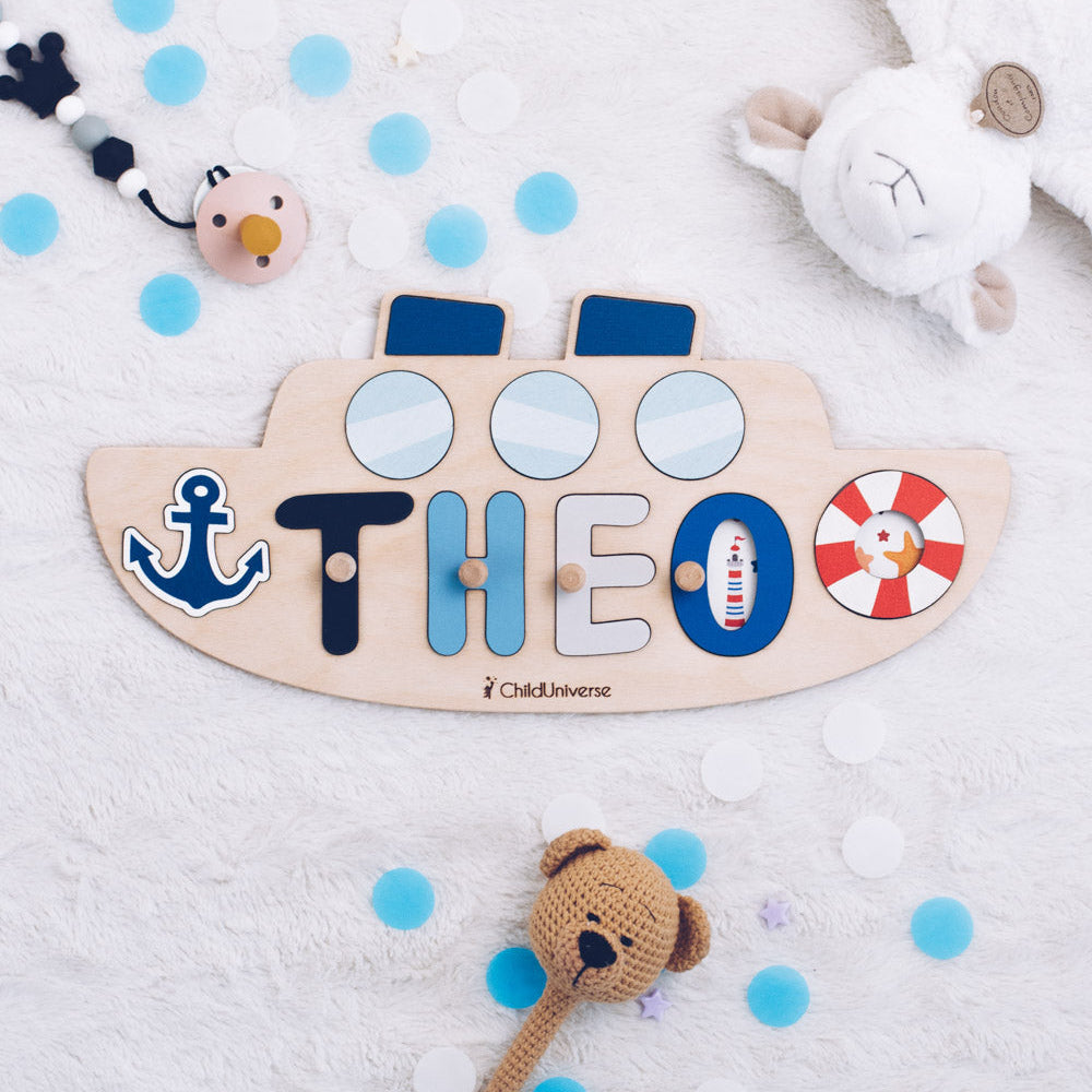 baby puzzle boat