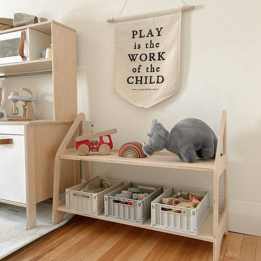 children wood shelf 