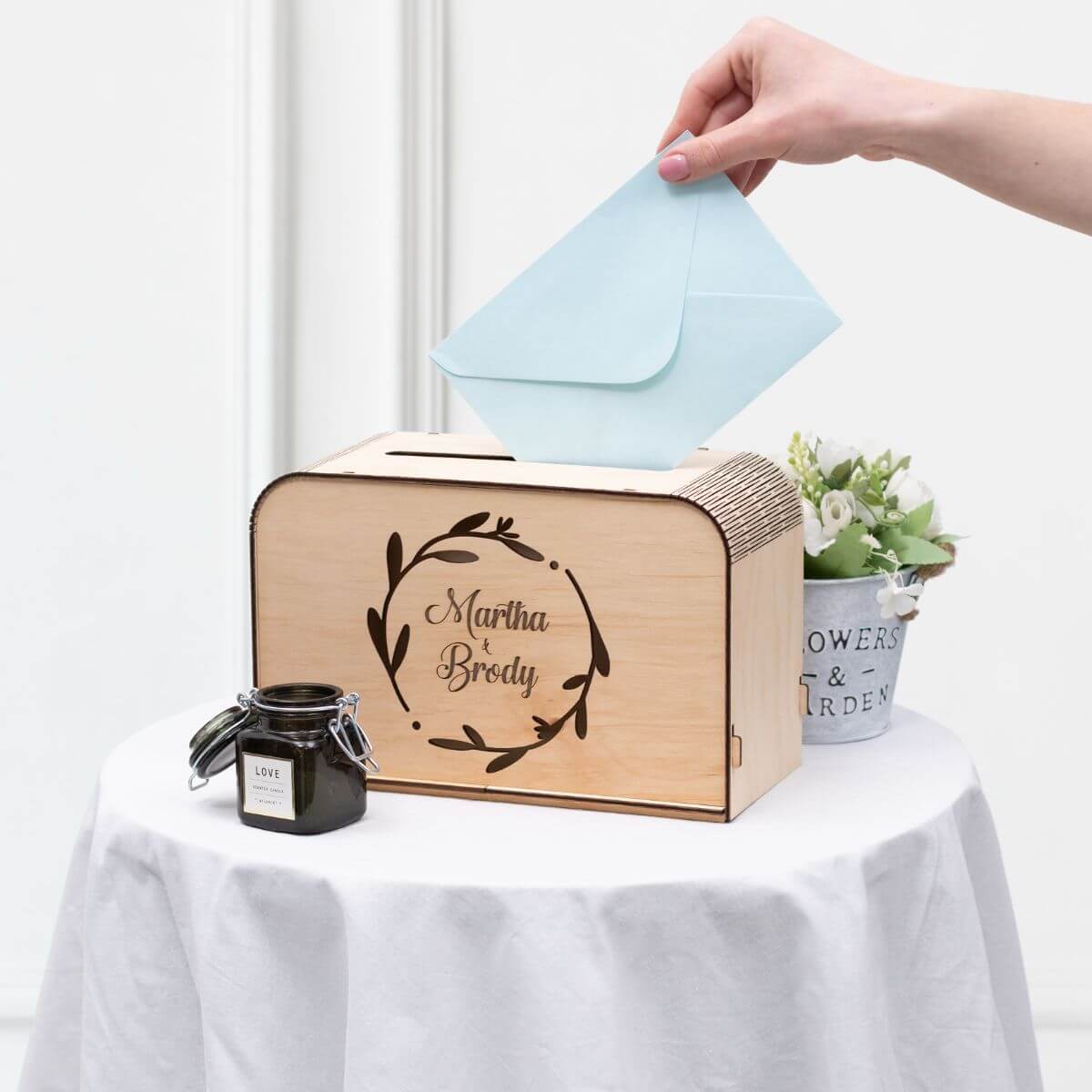 card box for wedding