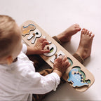 dinosaur wooden  puzzle