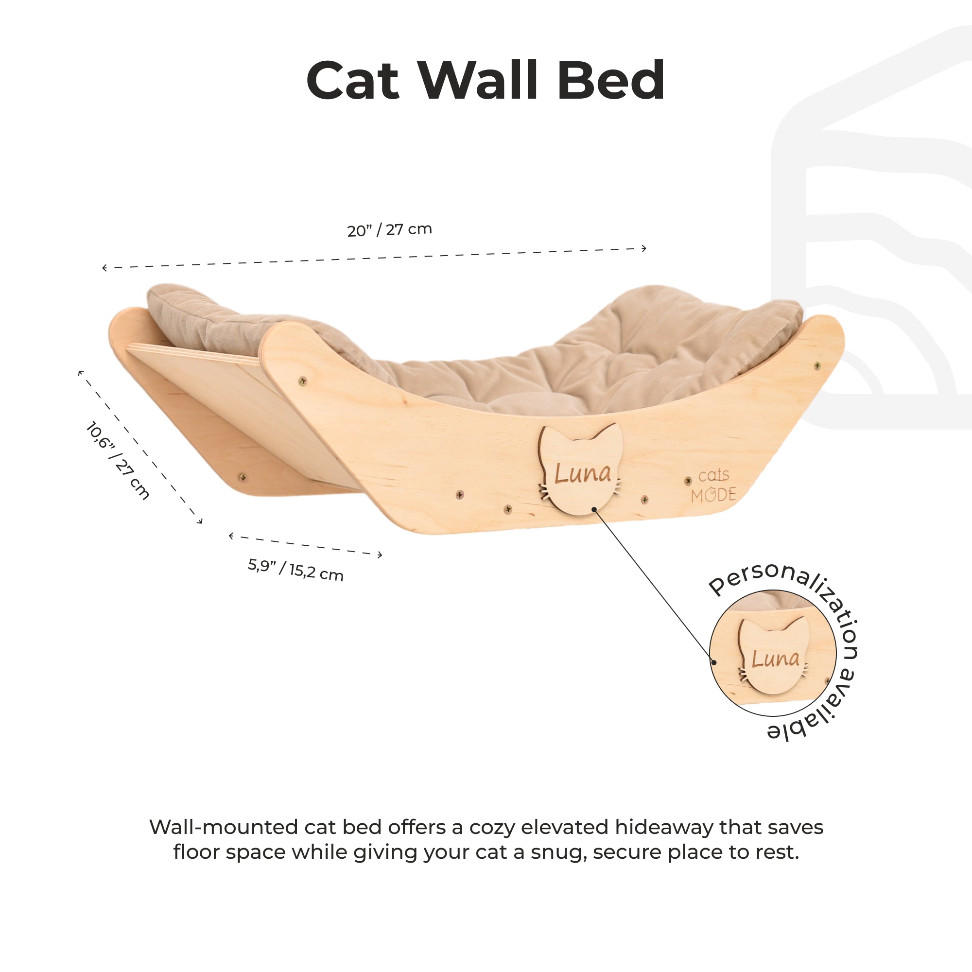 colors of cat bed wall options