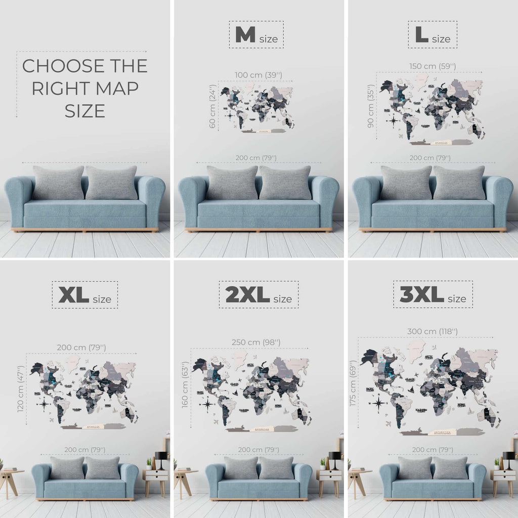 3d-map in set with flags