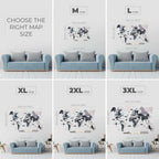 3d-map in set with flags