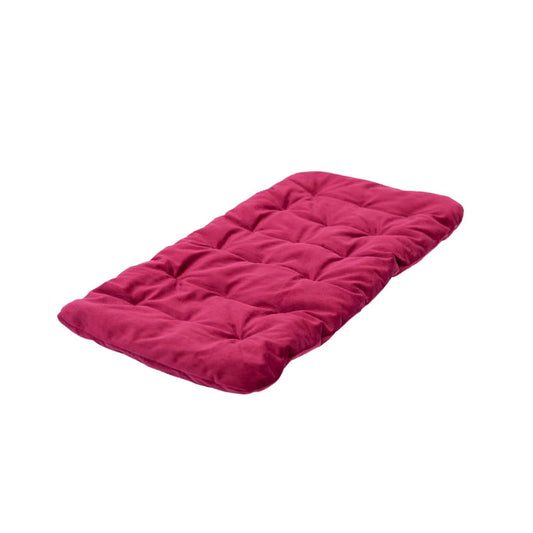 Sleeping Cat Pillow - Burgundy