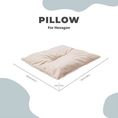 Cat Cushion Pillow - Beige