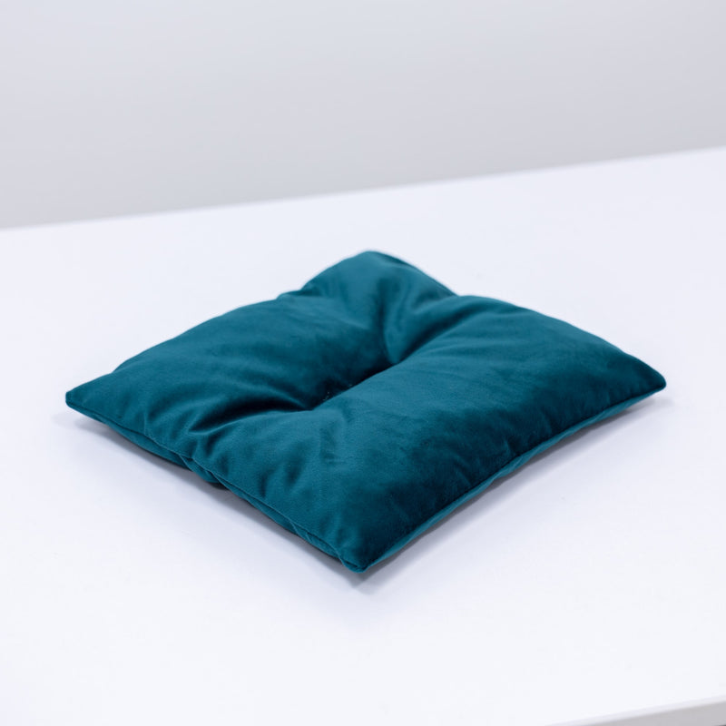 Cat Cushion Pillow - Emerald