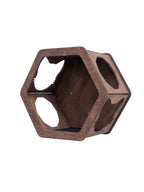 Wall Hexagon Cat House Set 2 Felt + Cat Bridge S