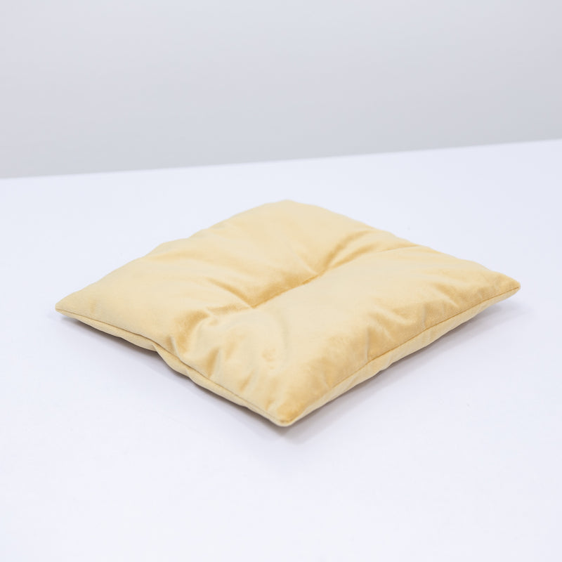 Cat Cushion Pillow - Yellow