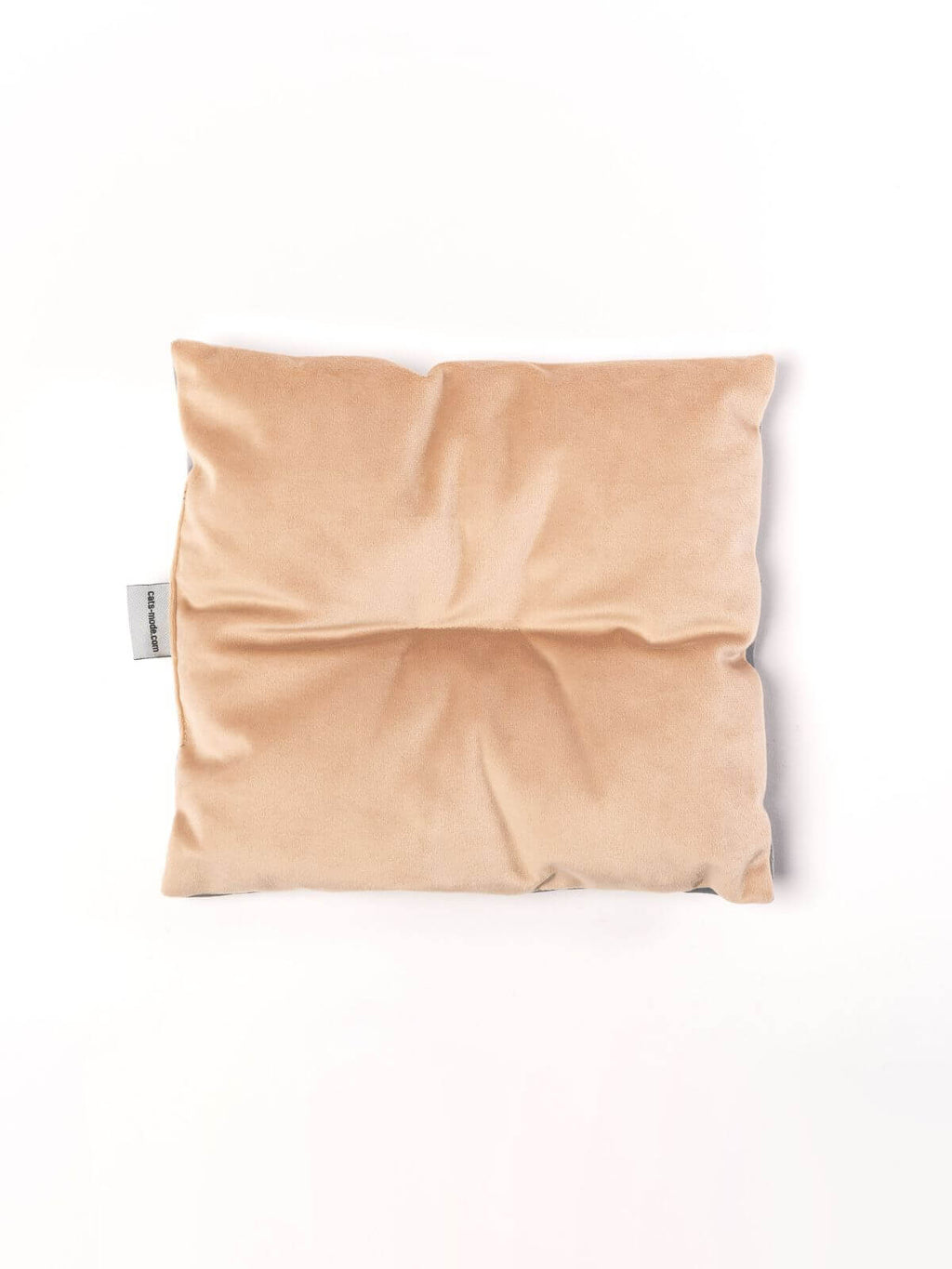 cozy cushion for cats in beige color