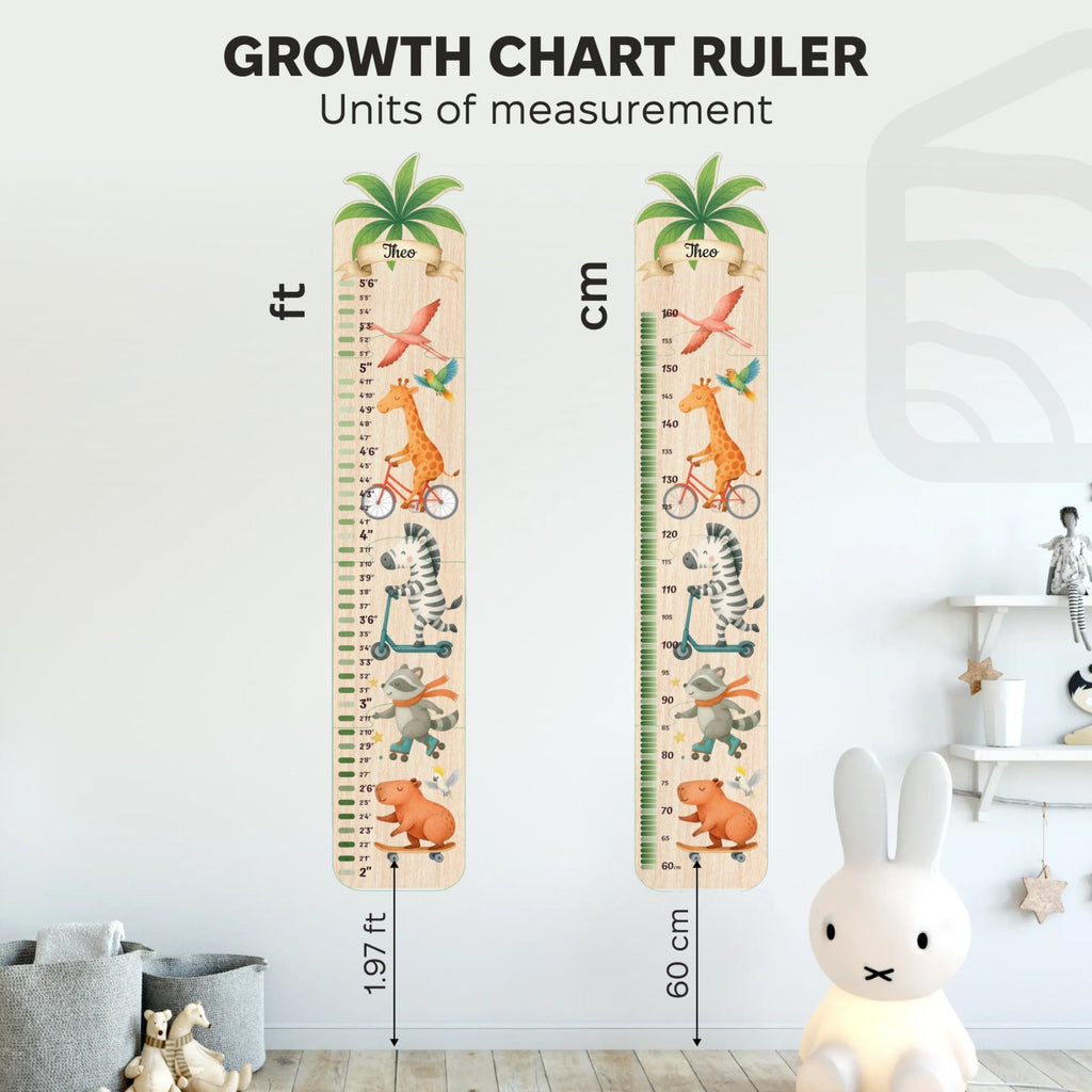 Child Growth Chart - Jungle