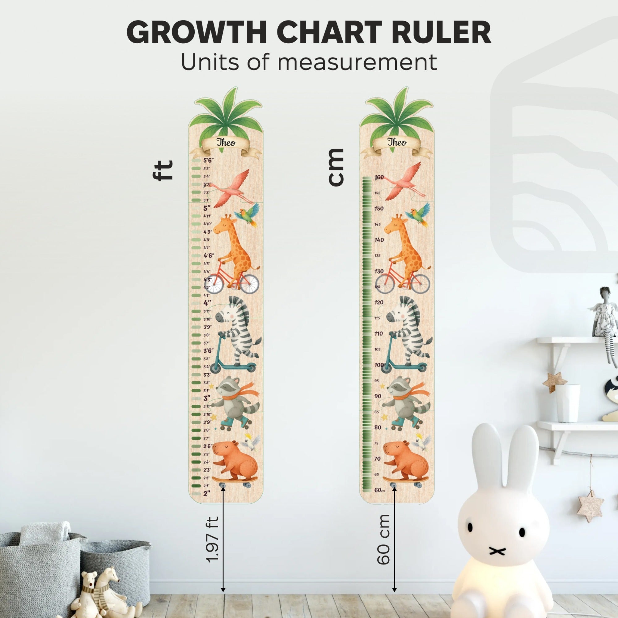 Child Growth Chart - Jungle