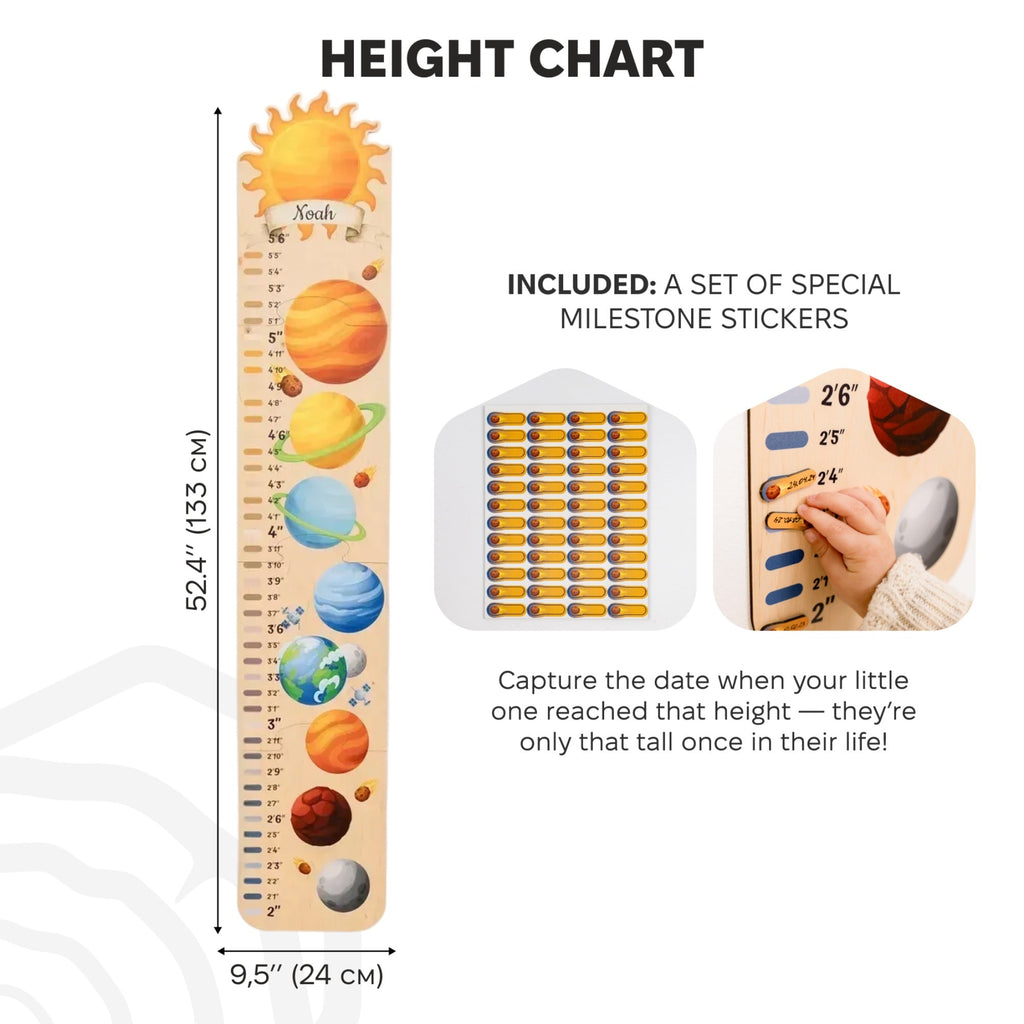 Child Growth Chart - Space