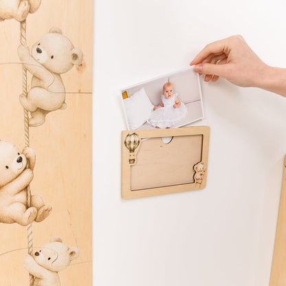 Таблиця росту дитини - Плюшевий ведмедик