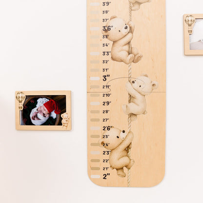 Таблиця росту дитини - Плюшевий ведмедик