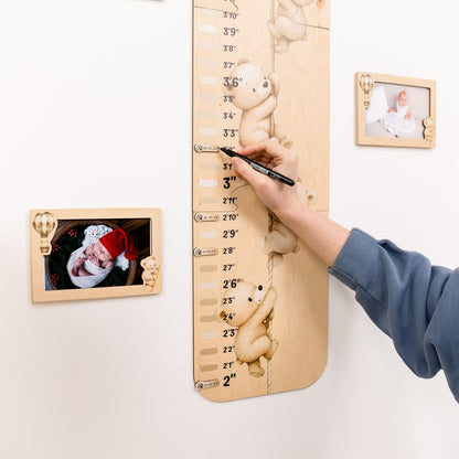 Таблиця росту дитини - Плюшевий ведмедик