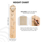 Таблиця росту дитини - Плюшевий ведмедик