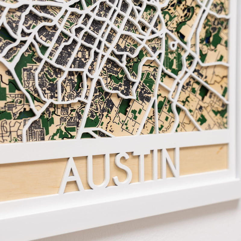3D City Map  Austin