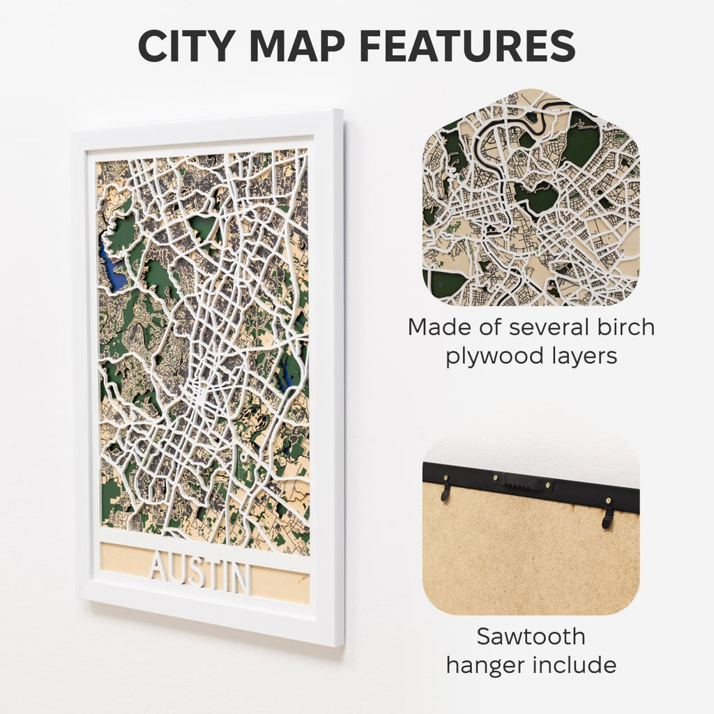 3D City Map  Austin