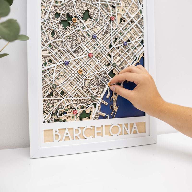 3D City Map Barcelona