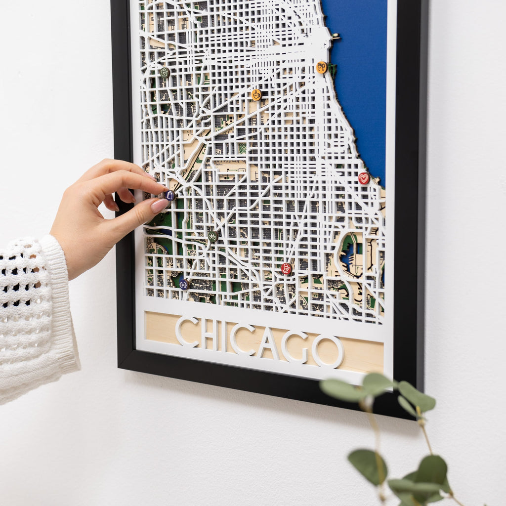 3D City Map Chicago