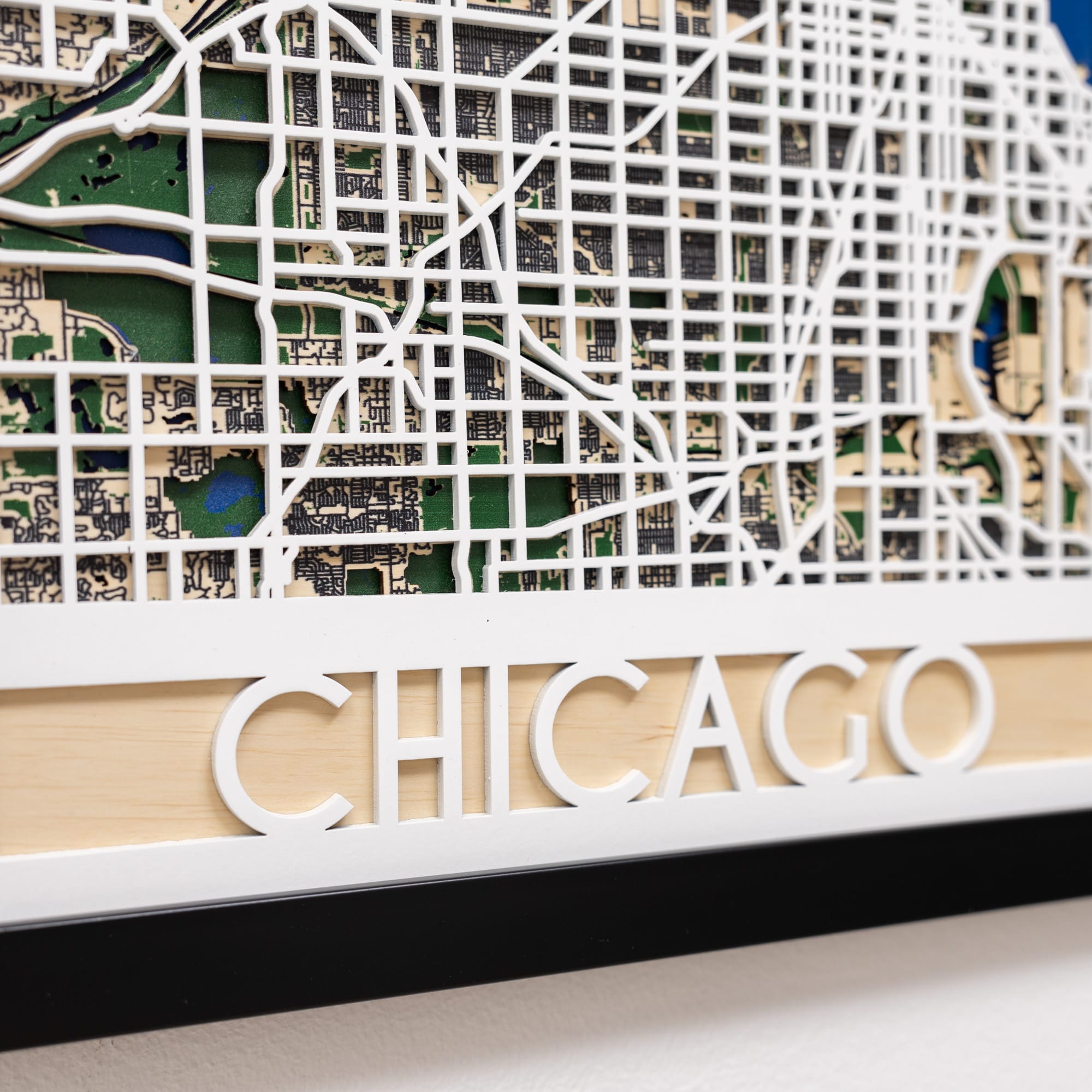 3D City Map Chicago