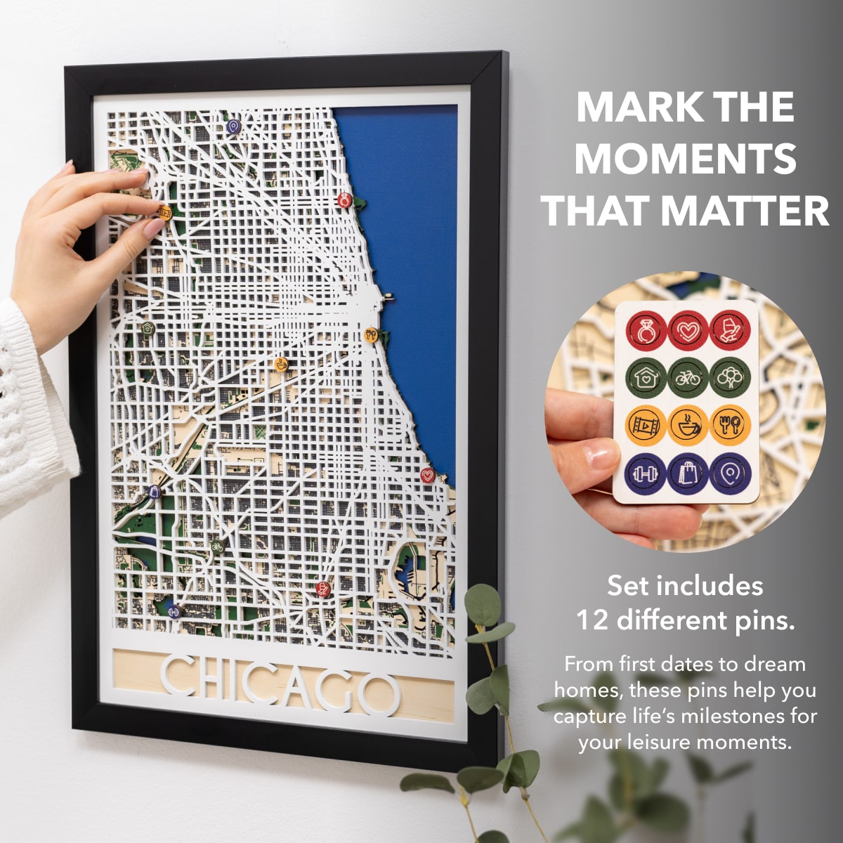 3D City Map Chicago