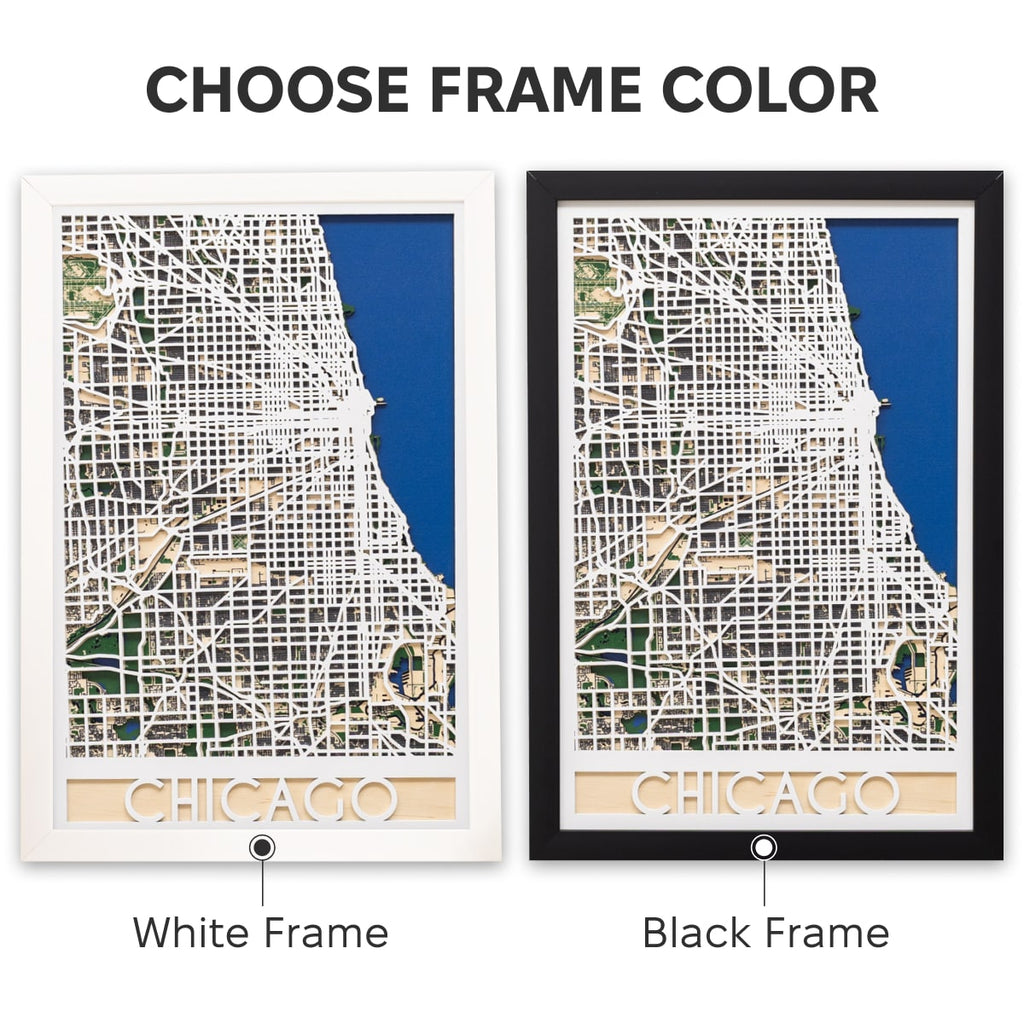 3D City Map Chicago