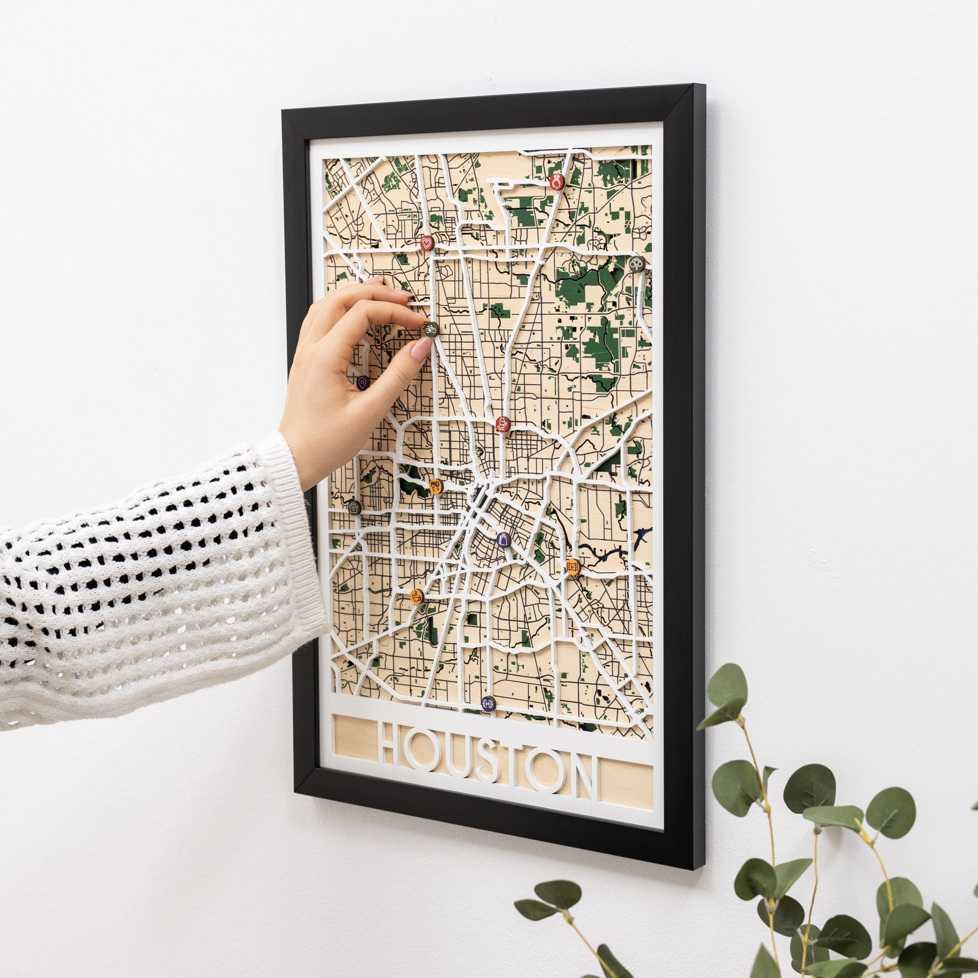 3D City Map Houston
