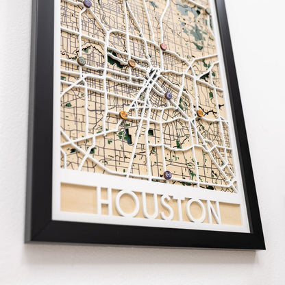 3D City Map Houston