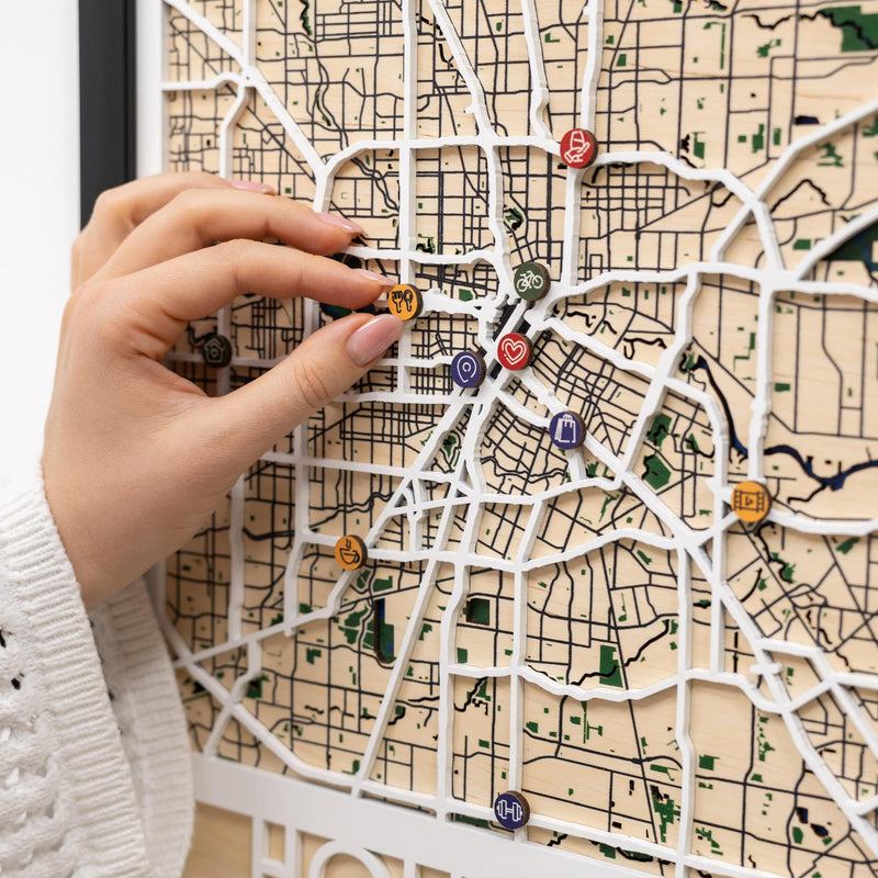 3D-карта міста Х'юстон