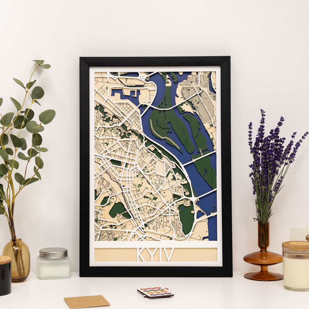 Kyiv city map