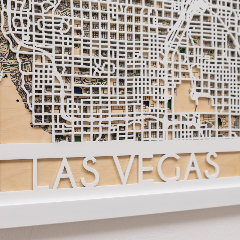 3D City Map  Las Vegas