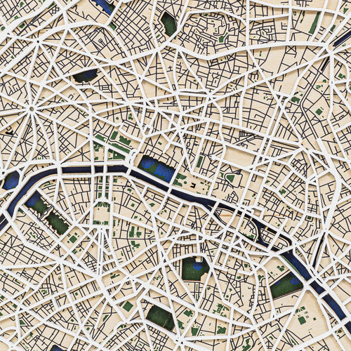 3D City Map Paris