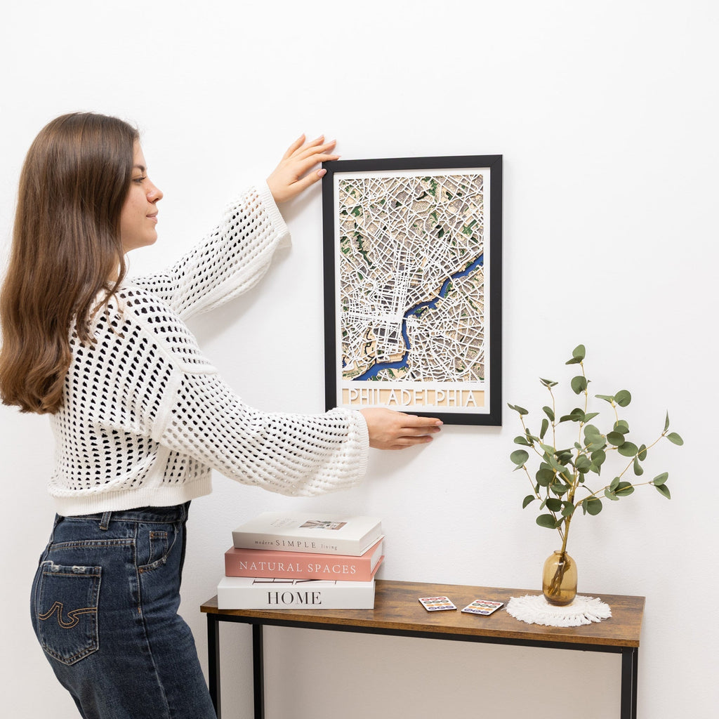 3D City Map Philadelphia