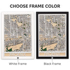 3D-карта міста Фенікс