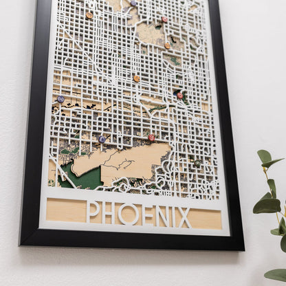 3D City Map Phoenix