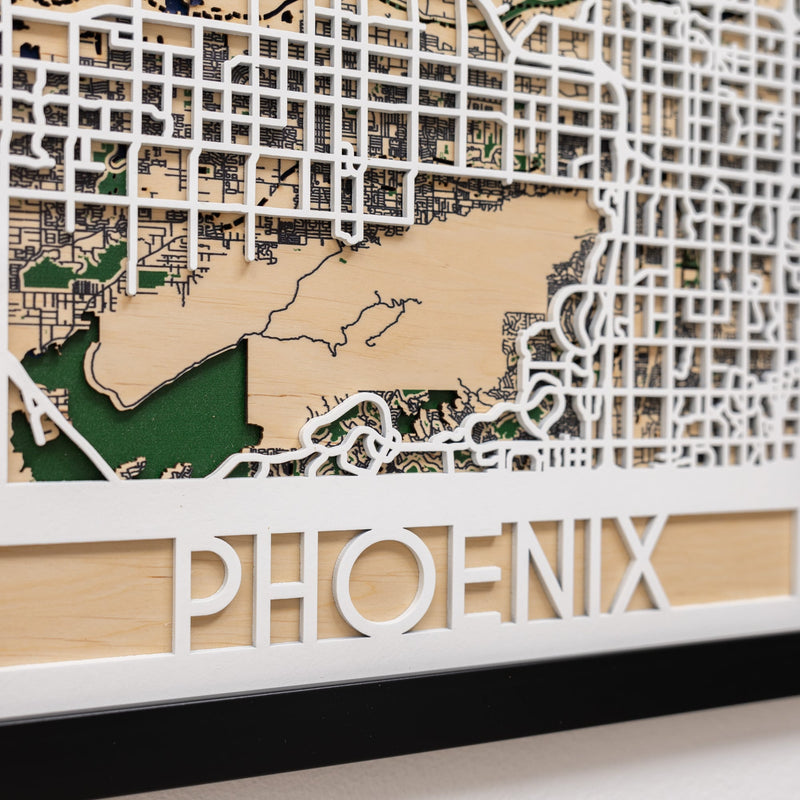 3D City Map Phoenix
