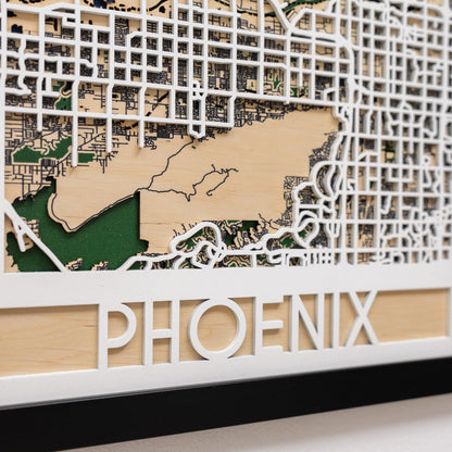 3D City Map Phoenix