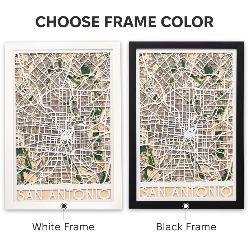 3D City Map  San Antonio