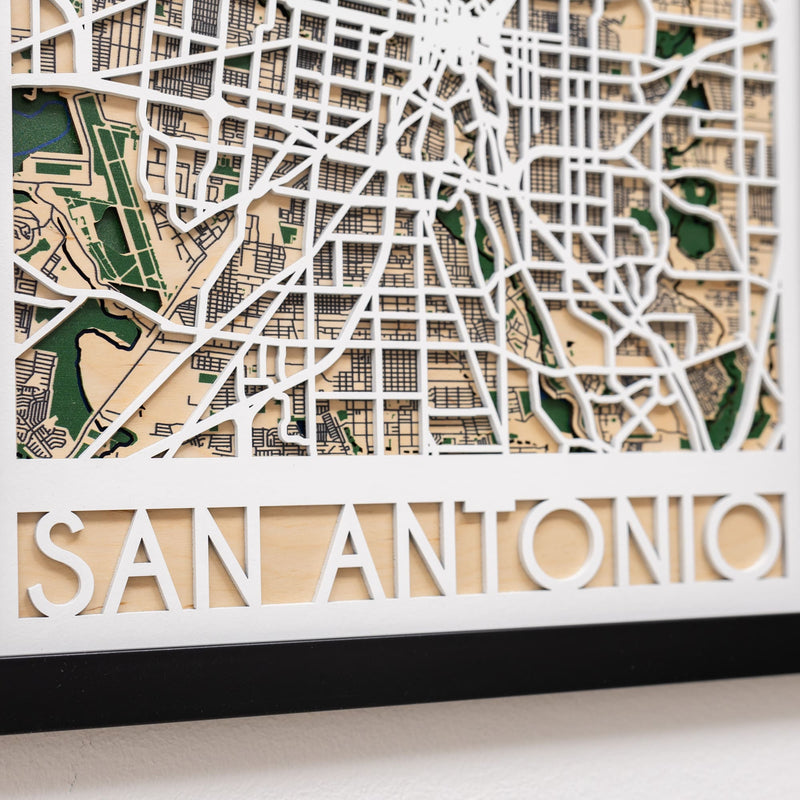 3D City Map  San Antonio