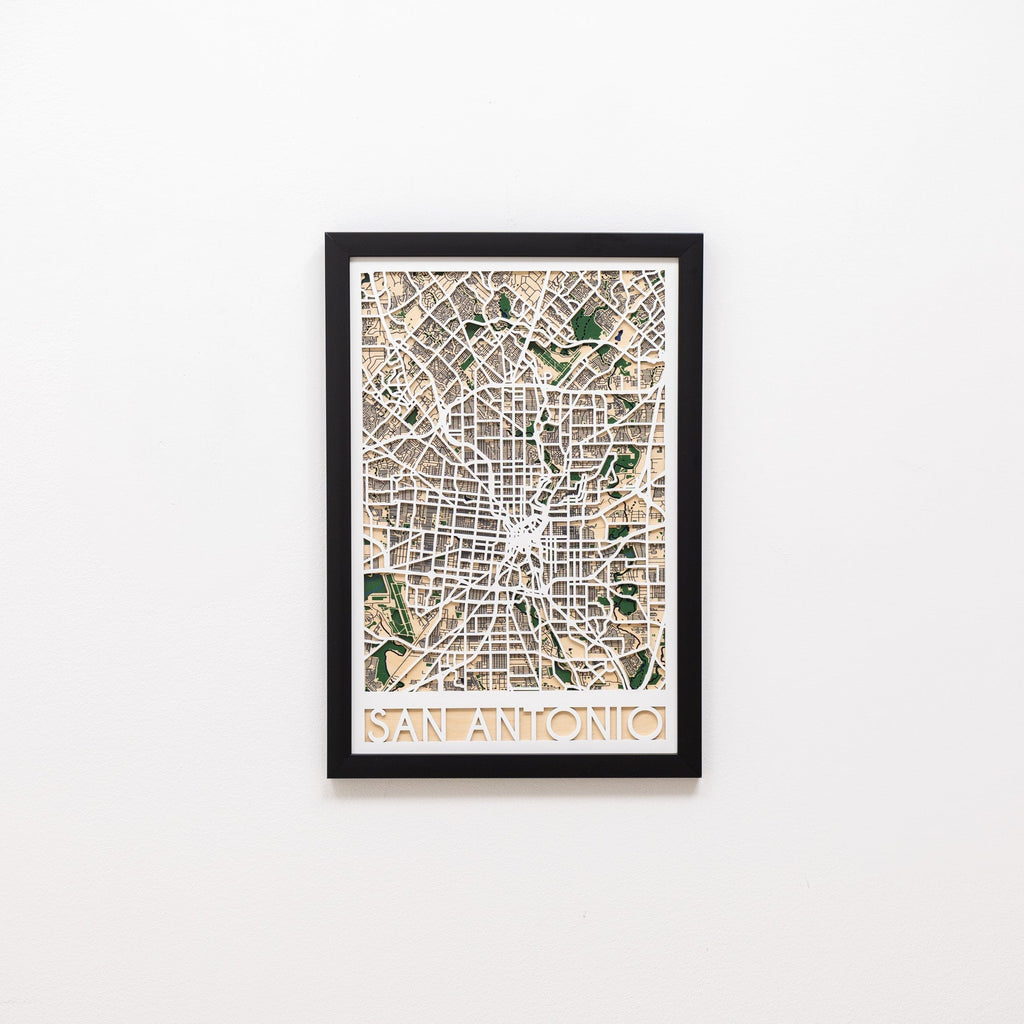 3D City Map  San Antonio