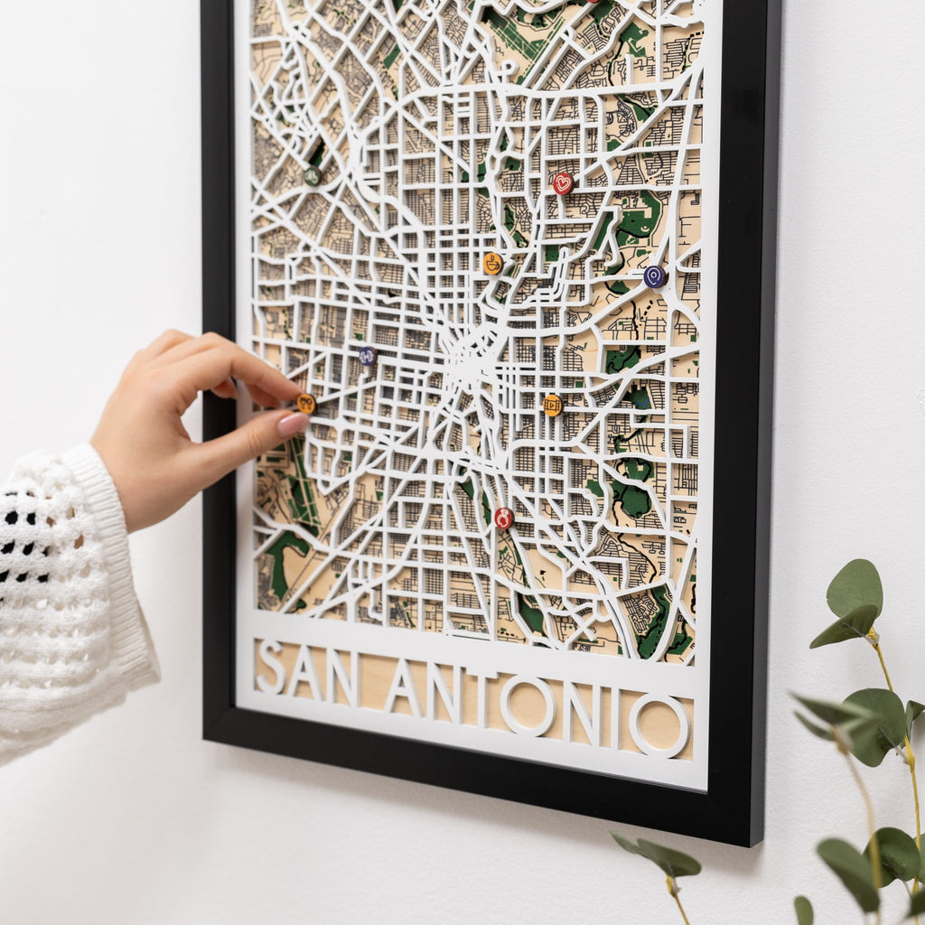 3D City Map  San Antonio