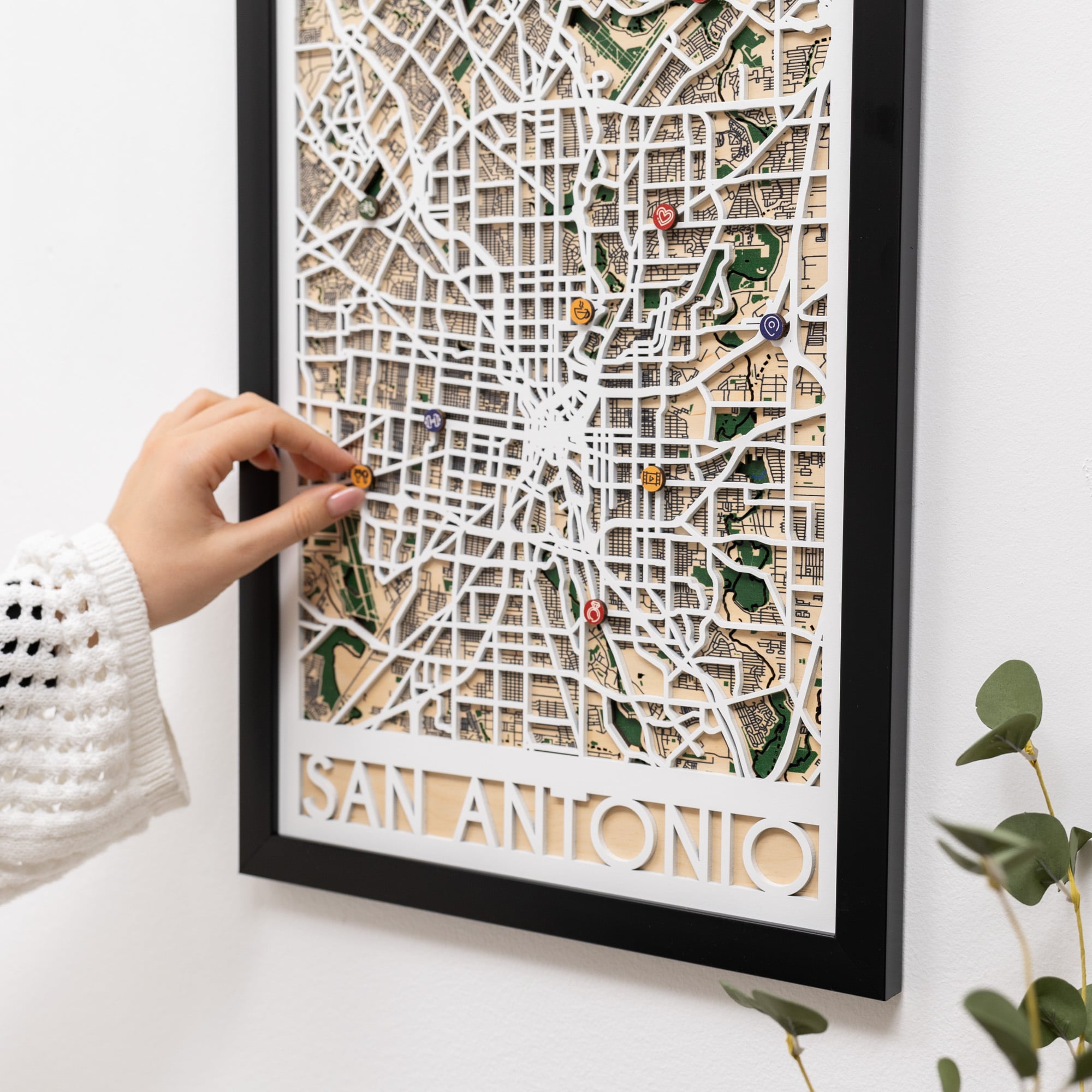 3D City Map  San Antonio