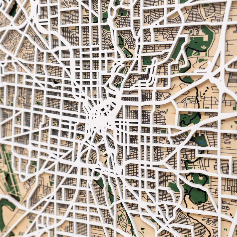 3D City Map  San Antonio