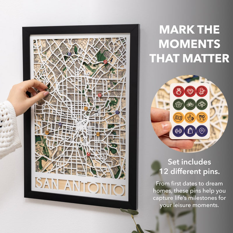 3D City Map  San Antonio